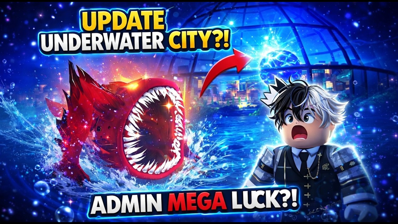 🚨 UNDERWATER CITY DAPAT UPDATE BARU?! NUNGGU ADMIN ABUSE MEGA LUCK 😱 | FISH IT LIVE