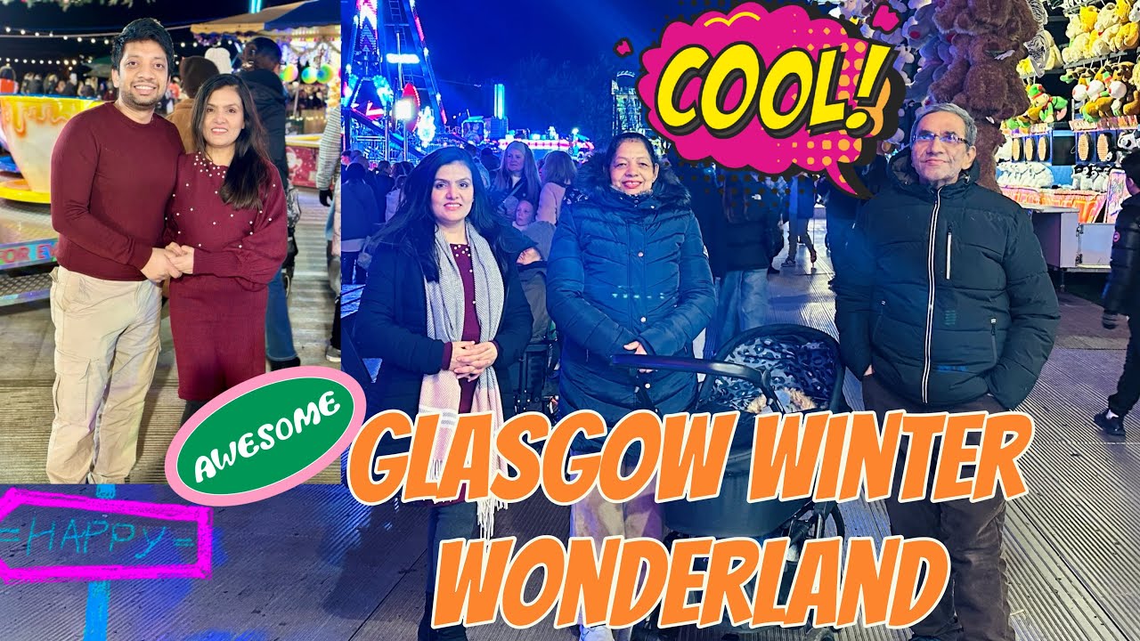 Christmas Magic in Glasgow | Winter Wonderland Tour | so much fun #christmas2025 #hisfirstchristmas