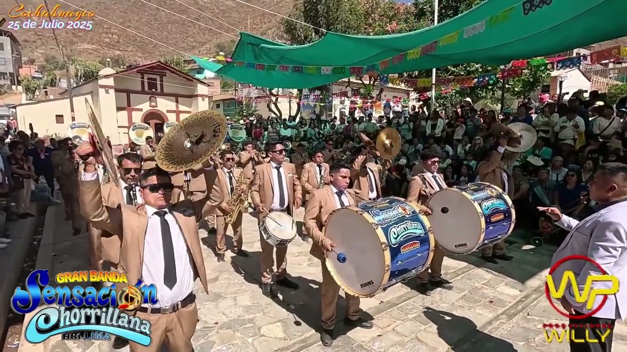 PRESENTACIÓN DE TU BANDA SENSACIÓN CHORRILLANA EN COCHAHUAYCO 2025