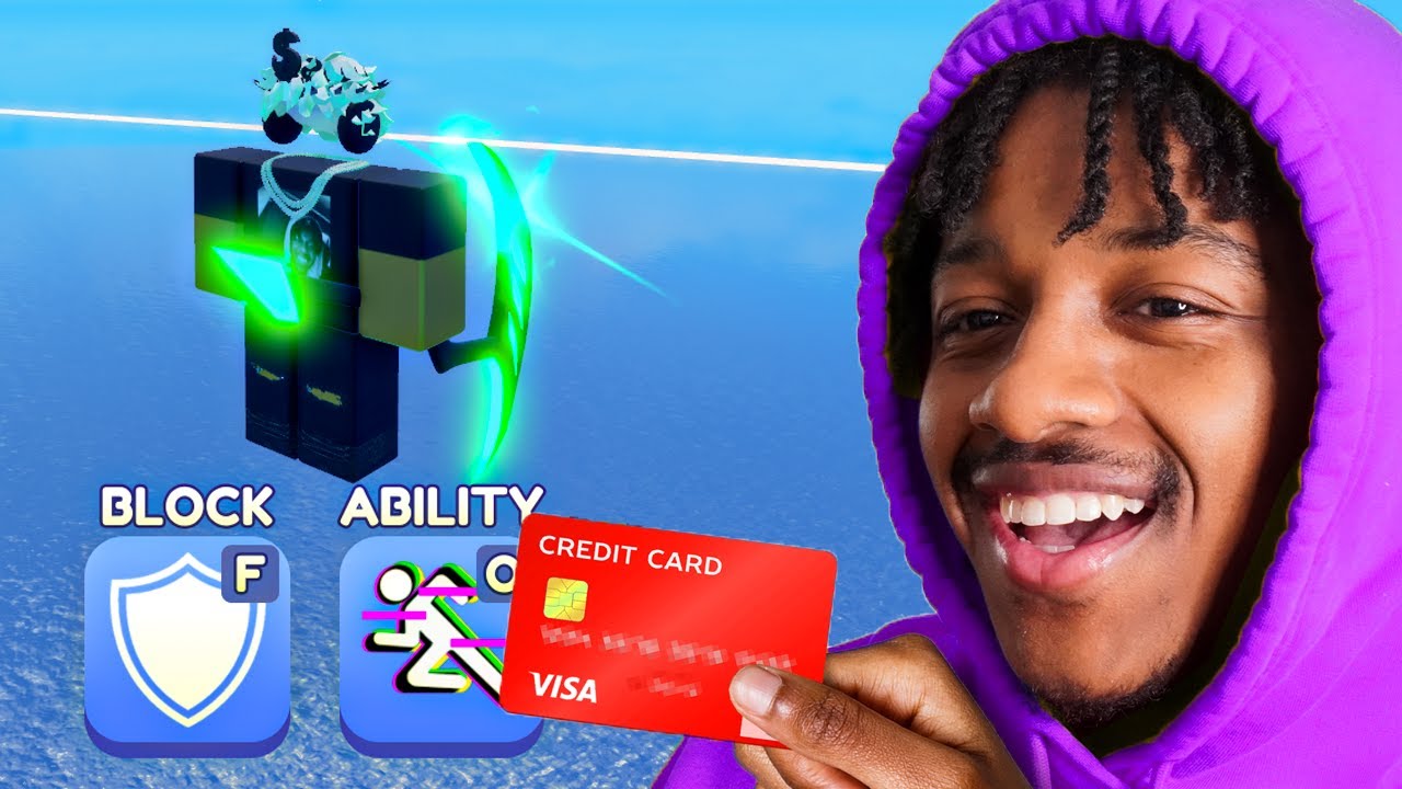 I Spend $10,000 ROBUX in ROBLOX BLADE BALL