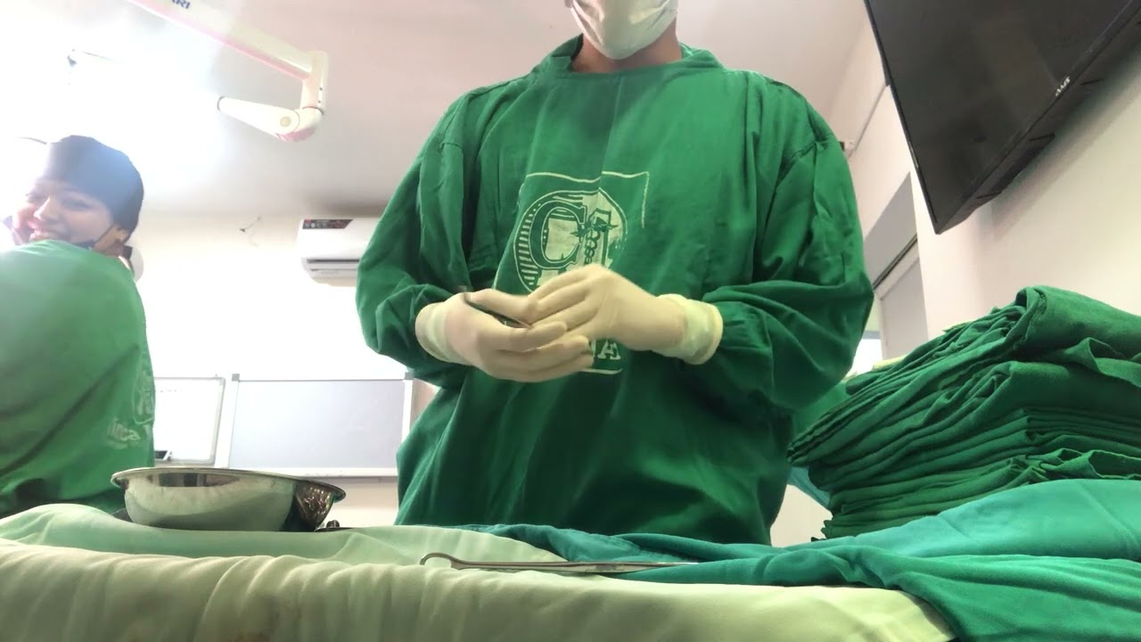 Instrumental Quirúrgico - Instrumentos - Cesárea parte 3 - QUIRÓFANO