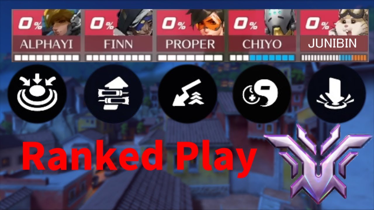 Junbin,AlphaYi,Proper,FiNN,ChiYo Ranked Play Drado【Overwatch 2】