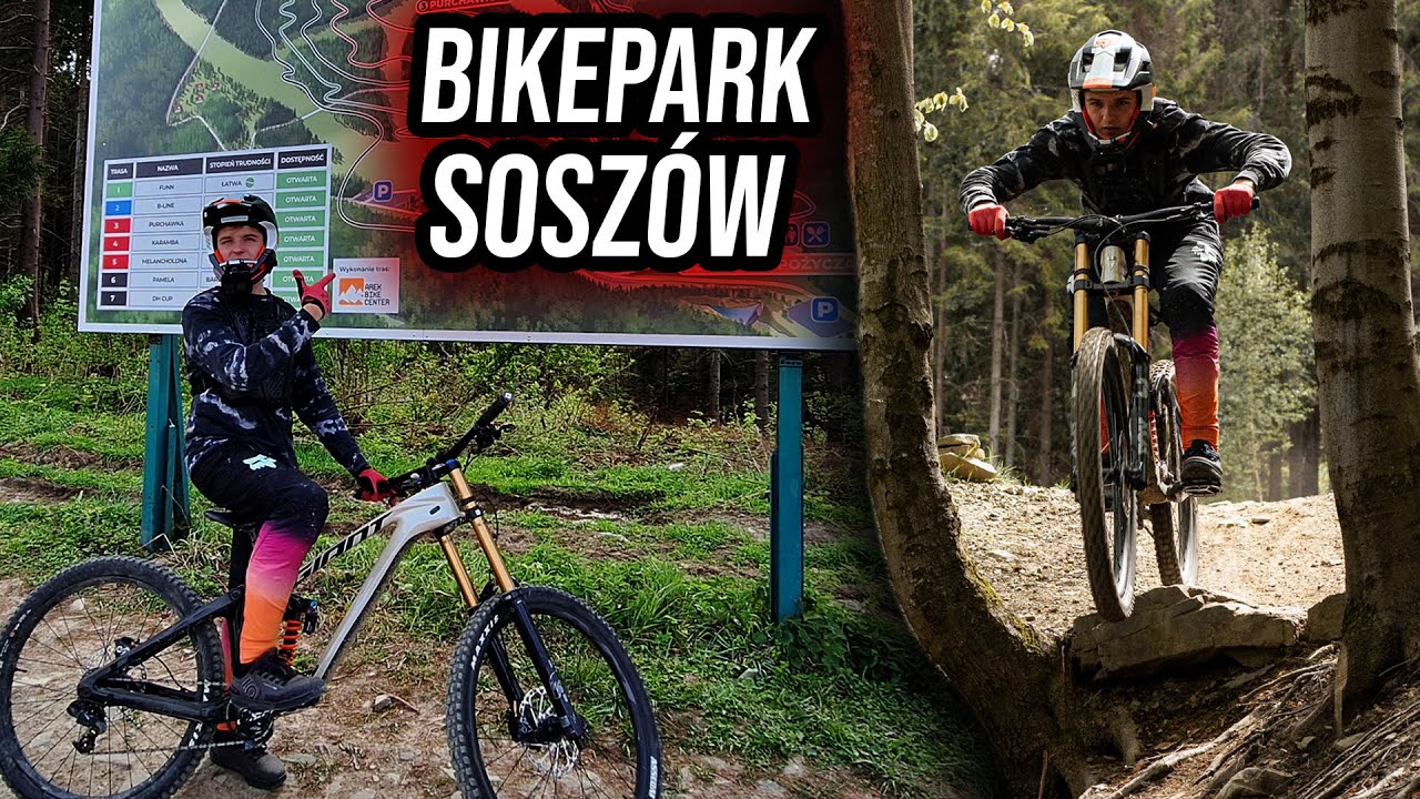 3 NAJLEPSZE TRASY NA BIKEPARK SOSZÓW