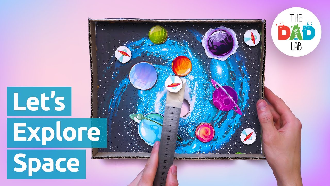 Cool DIY Cardboard Outer Space Game
