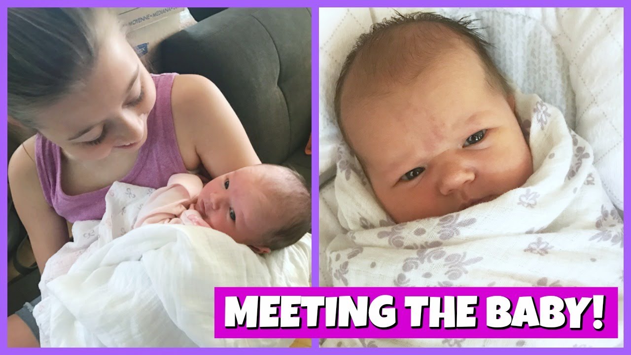 THE KIDS MEET THE NEW BABY!