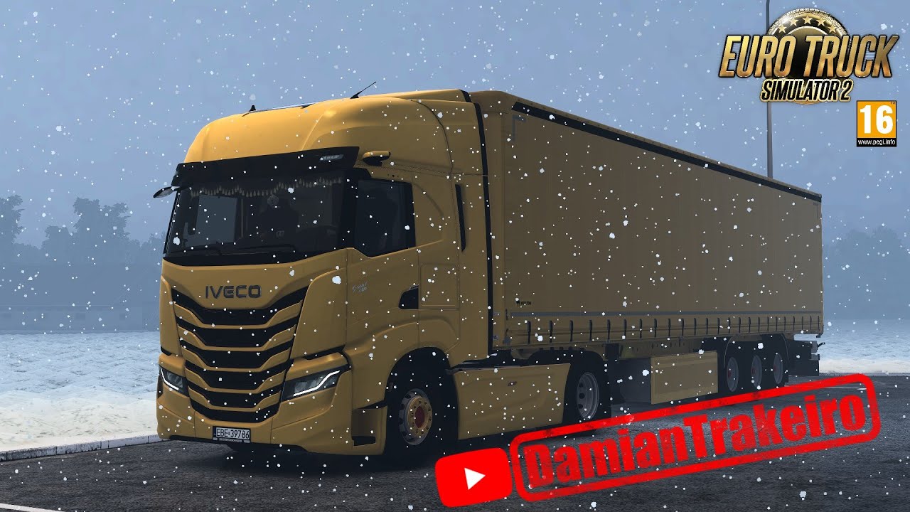 Euro Truck Simulator 2 | Śnieżne klimaty | Odc. #60