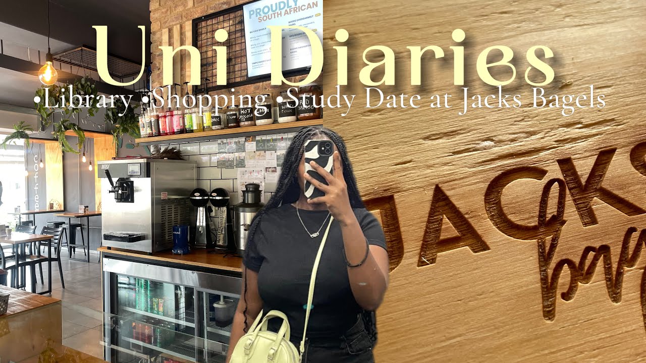 Uni Diaries ep8:The life of a University of Pretoria Student|Library+Shopping+StudyDate #unidiaries