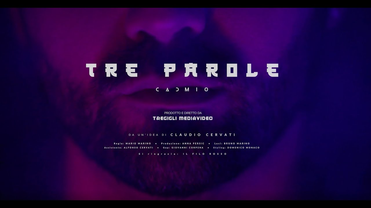 CADMIO - Tre Parole (prod. Tredart)