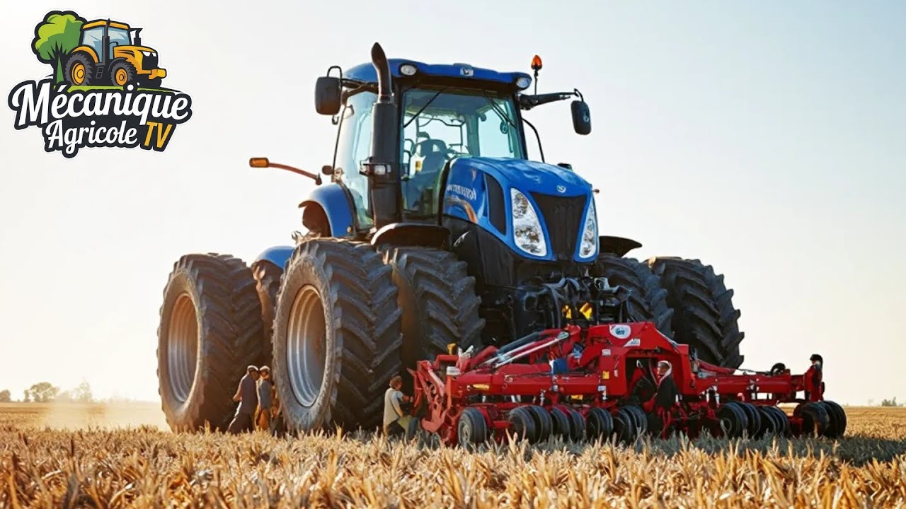 【TOP 14 Tracteurs & Machines Agricoles les Plus Puissants 2025
