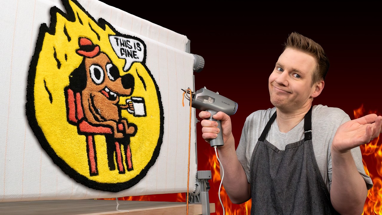 I Made Rugs of Outdated Memes