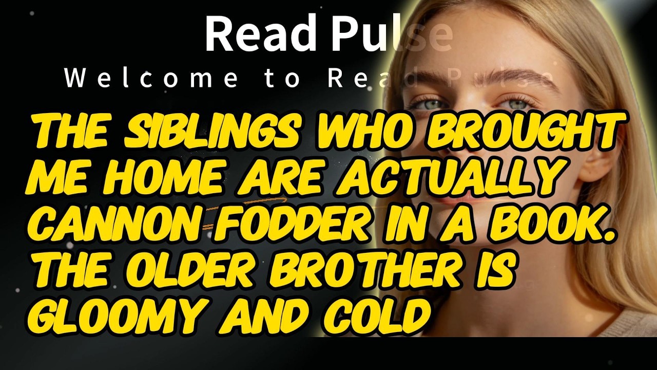 The siblings who brought me home are actually cannon fodder in a book