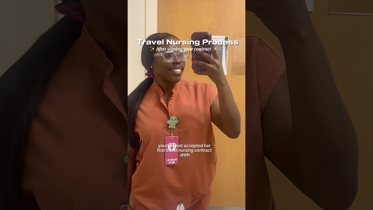 Travel Nurse Process ✨#nursing #travelnurse #nicunurse #tips #newgradnurse #nursingstudent