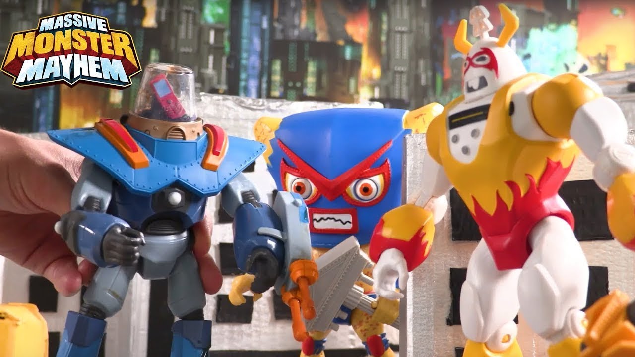 KUNG FOOD FIGHTING! | Toy Play Series | Massive Monster Mayhem