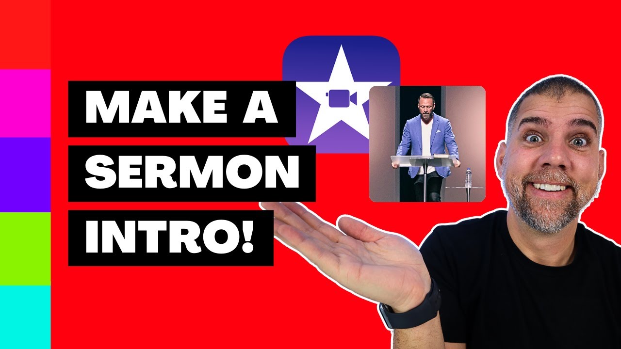 How to make a Sermon Bumper Intro Video Tutorial - Quick & Easy!  #Church #bumper #sermon