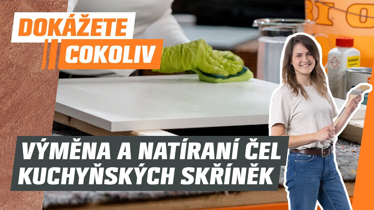 Renovace a natření čel kuchyňských skříněk | OBI