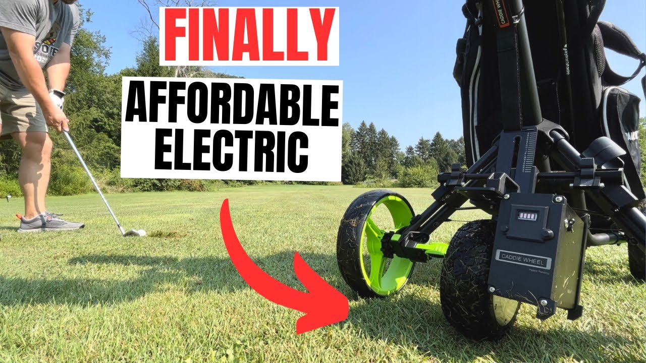Caddie Wheel | Automatic Golf Push Cart! Review
