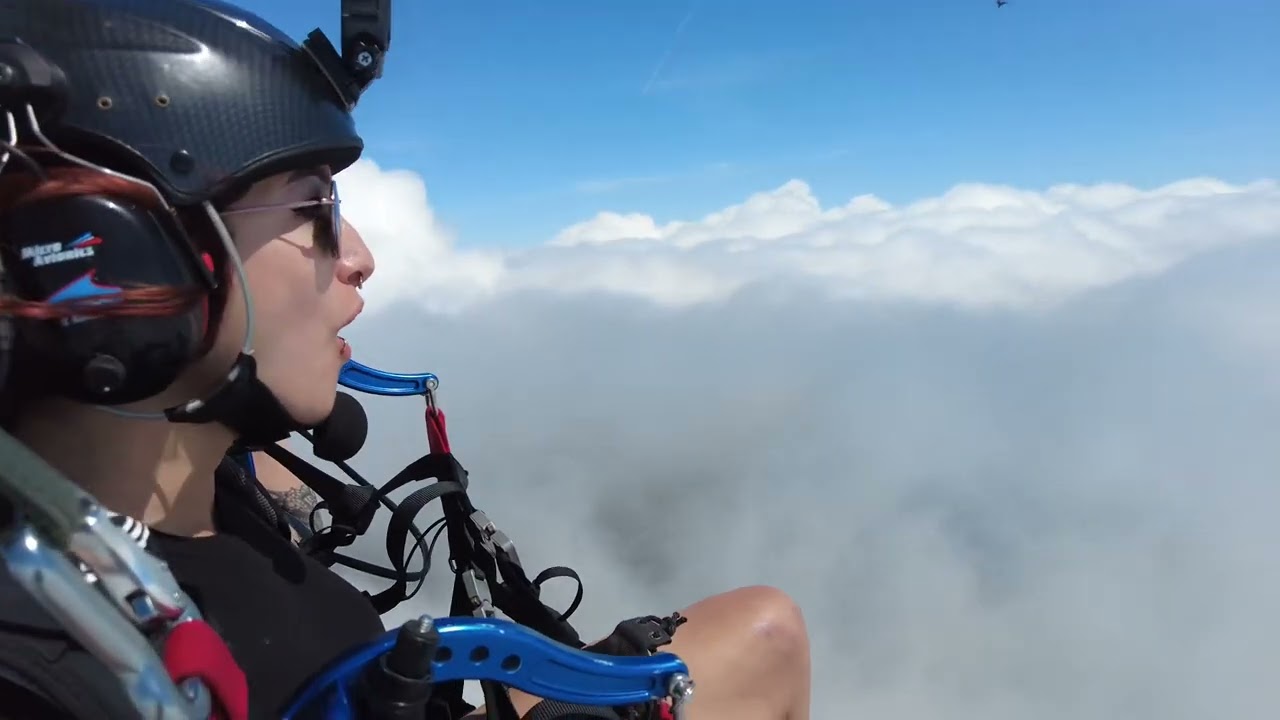 FIRST CLOUD FLIGHT! Epic Paramotor Flight!