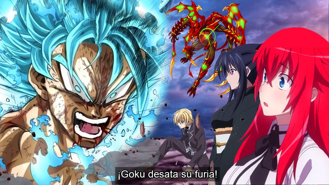GOKU LLEGA AL MUNDO DE HIGH SCHOOL DXD | CAPITULO 3 | MARKEZ DBS