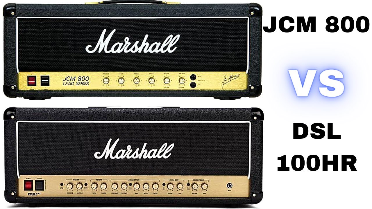 Marshall JCM 800 vs DSL100HR Dual Super Lead