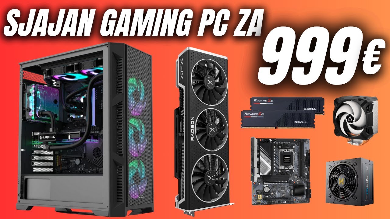 GAMING PC za oko 1000 EVRA - Preporuke i Saveti - Novembar 2023!