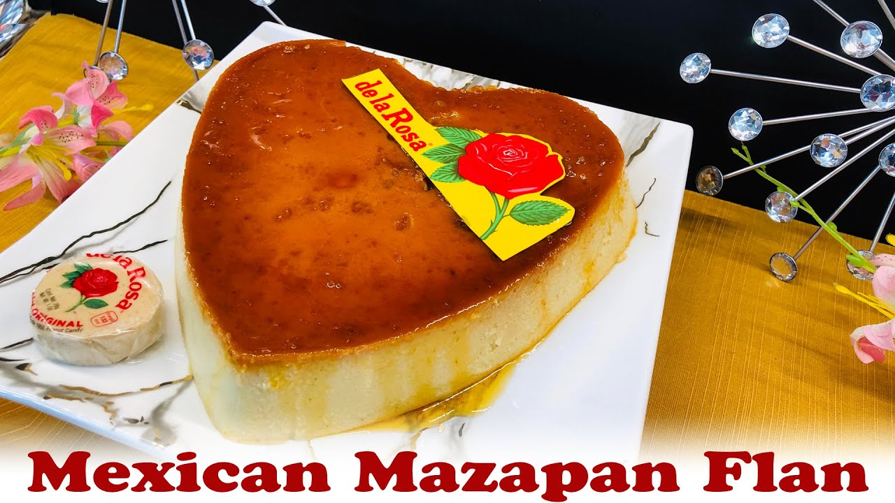 Mexican Mazapan Flan Recipe