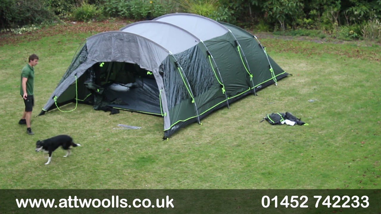 Outwell Greenwood Tent Pitching & Packing Video