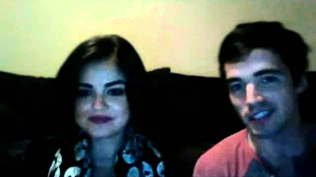 Ian Harding Says He Loves Lucy Hale TWICE - on Ustream