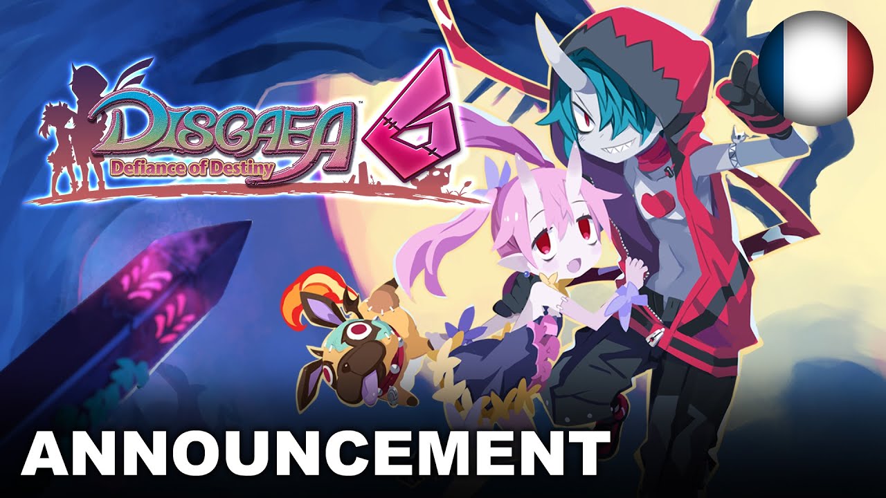 Disgaea 6: Defiance of Destiny - Announcement Trailer (Nintendo Switch) (EU - French)