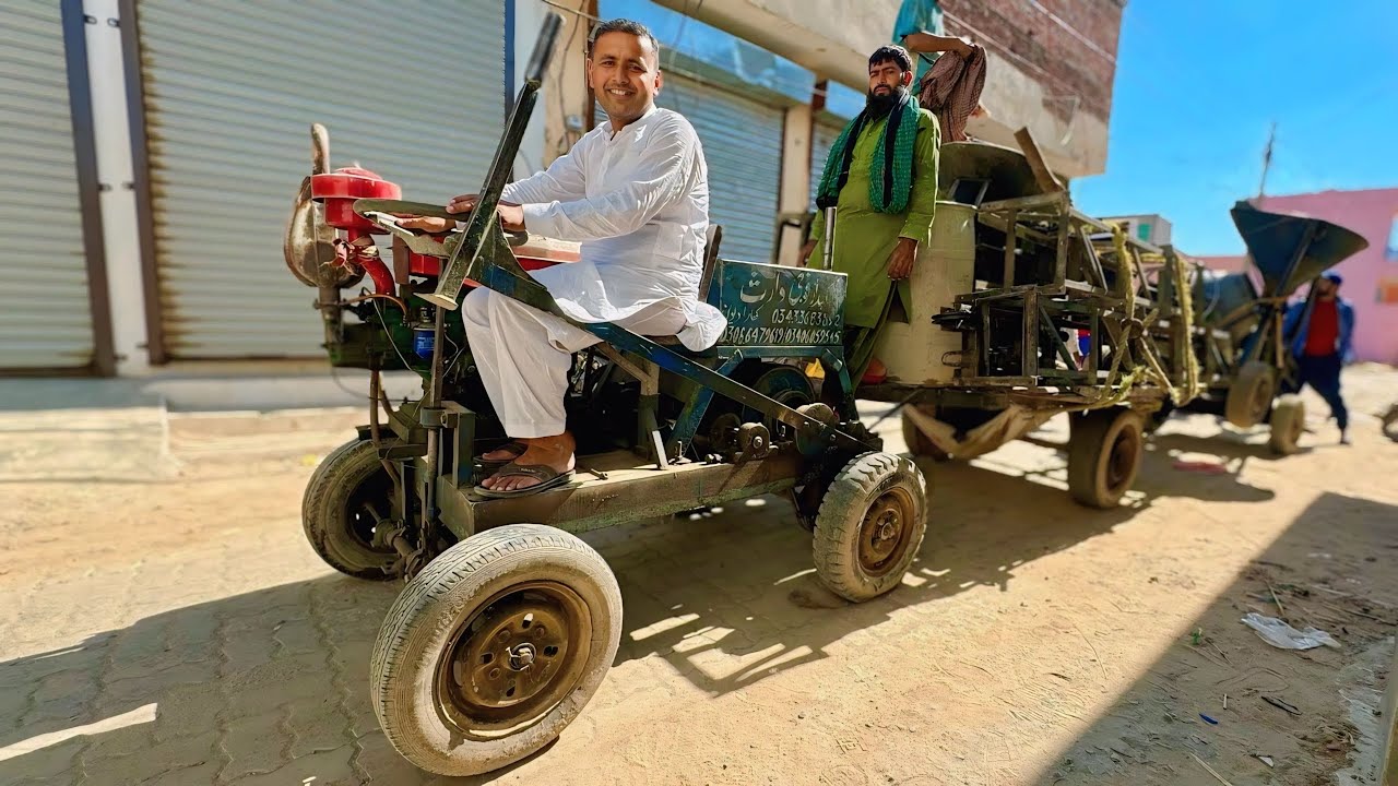 Alhamdulillah Lanter Dal Dia 😍 | House Roof Concrete Mixer Machine Cement Sand Crush