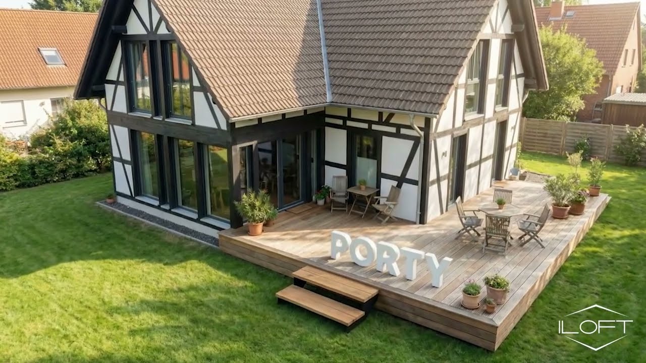 PORTY Steel Outdoor Stairs | 2-Step Metal Stair System