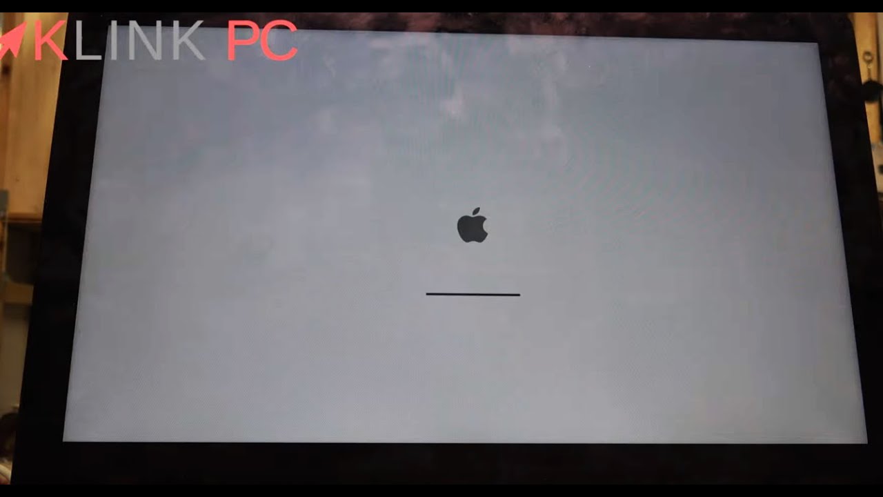 Мой Mac не заводится и застрял на барной стойке.