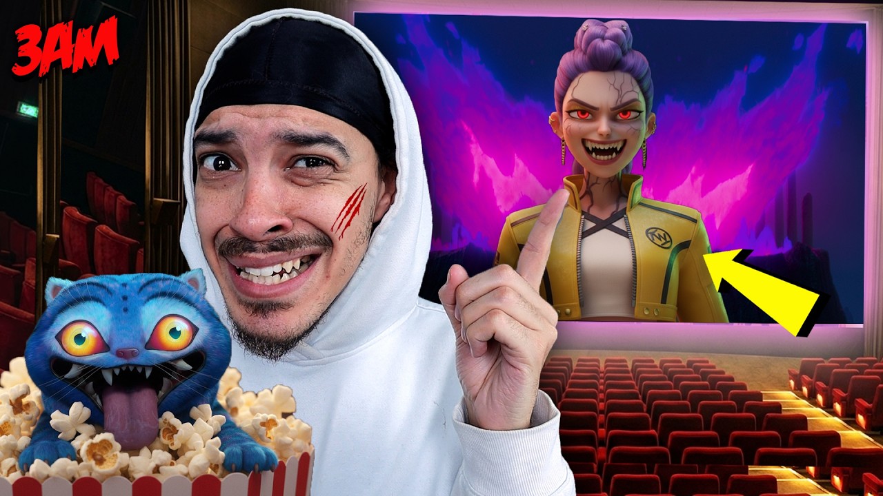 DO NOT WATCH ALL K-POP DEMON HUNTER MOVIES AT 3AM (SECRET SQUID GAMES COLAB!!)