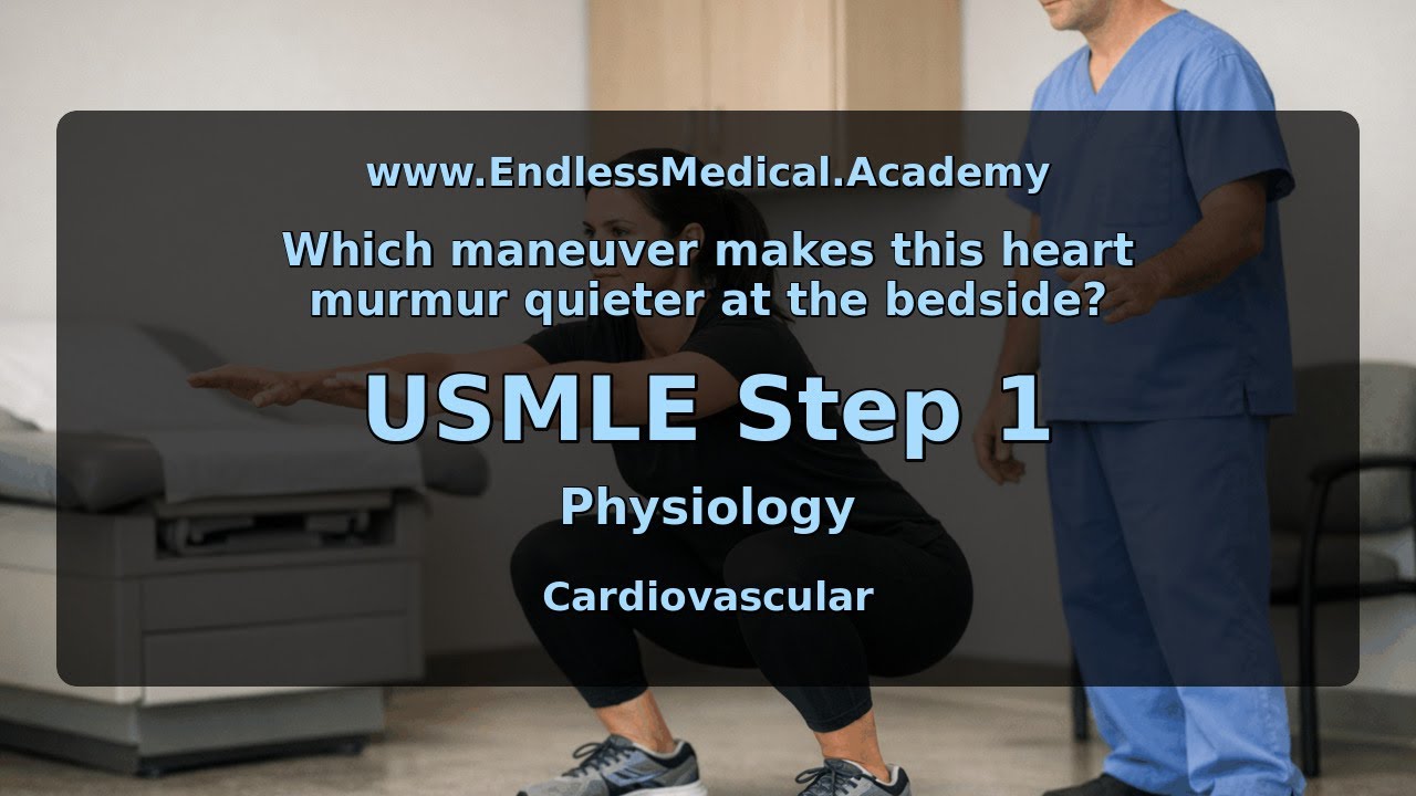 Cardiovascular, Physiology, USMLE Step 1 - Full Vignette with Extended Explanations