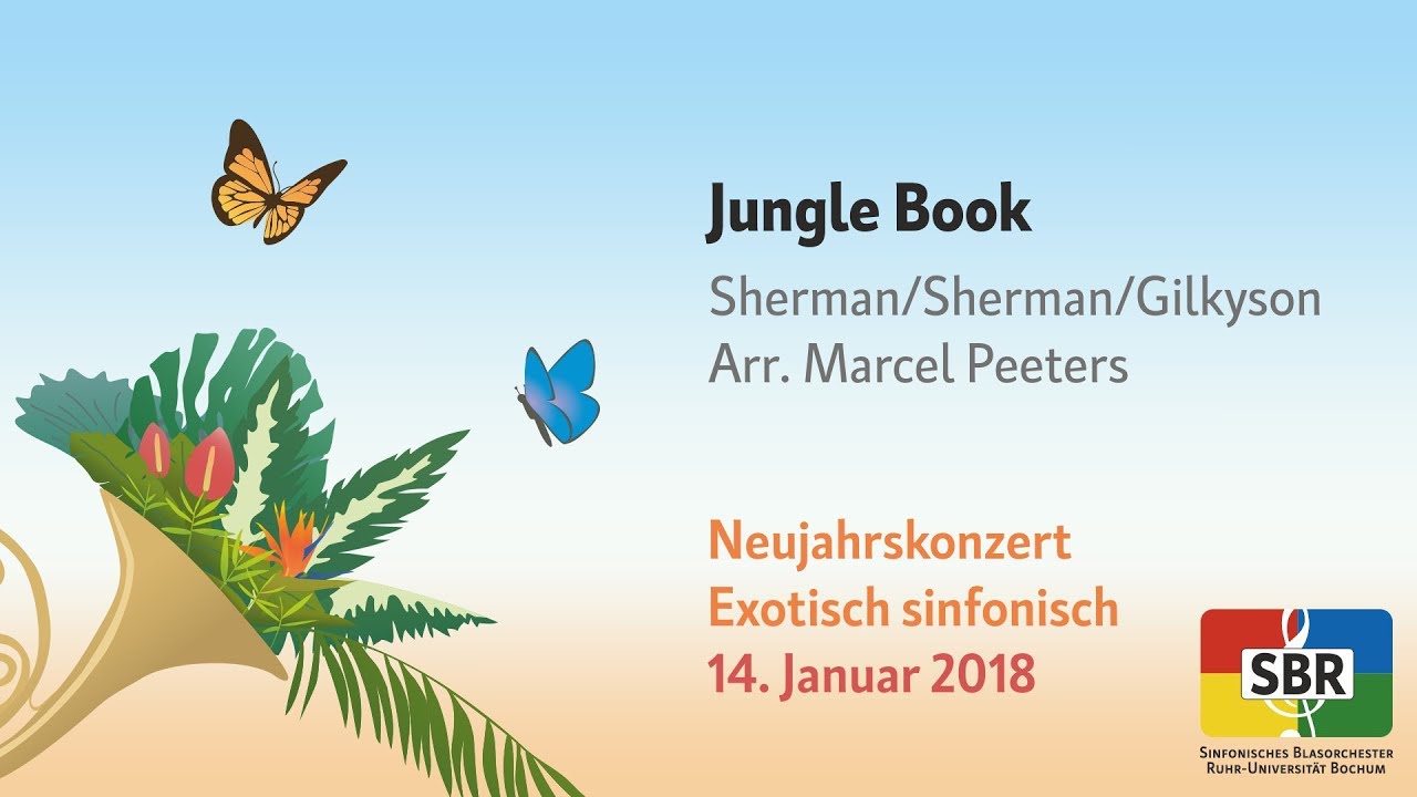 Jungle Book - Sherman/Sherman/Gilkyson, Arr. Marcel Peeters [SBR]