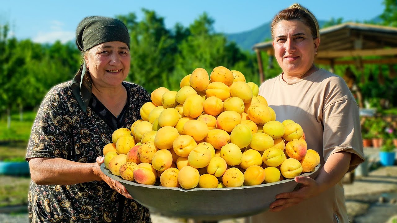 Peaceful Village Life with Grandma – Slow Living & Fresh Garden Meals 🌿🍲