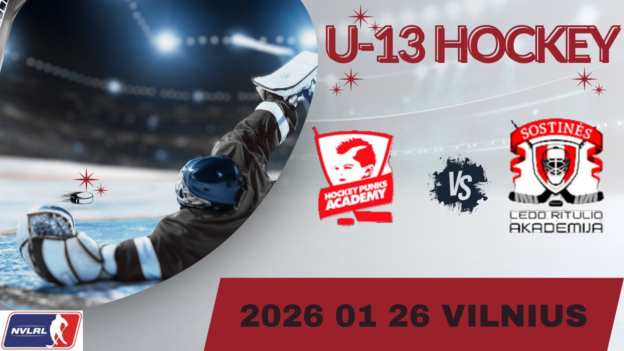 Hockey Punks U13 vs Sostinė Hockey U13