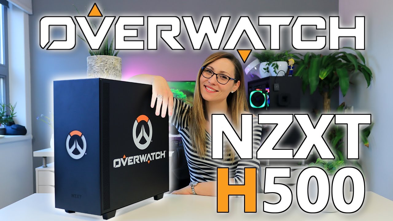Two of My Favorite Things in One | NZXT H500 Overwatch Special Edition Case