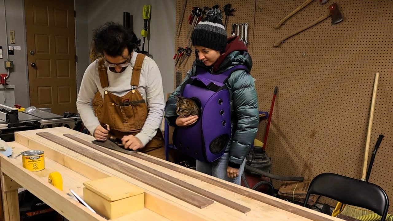 How I Built a Floating Picture Frame with Walnut