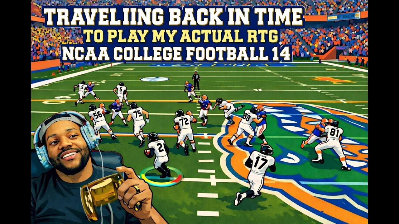 NCAA College Football 14 Road To Glory…. With myself?!?!?