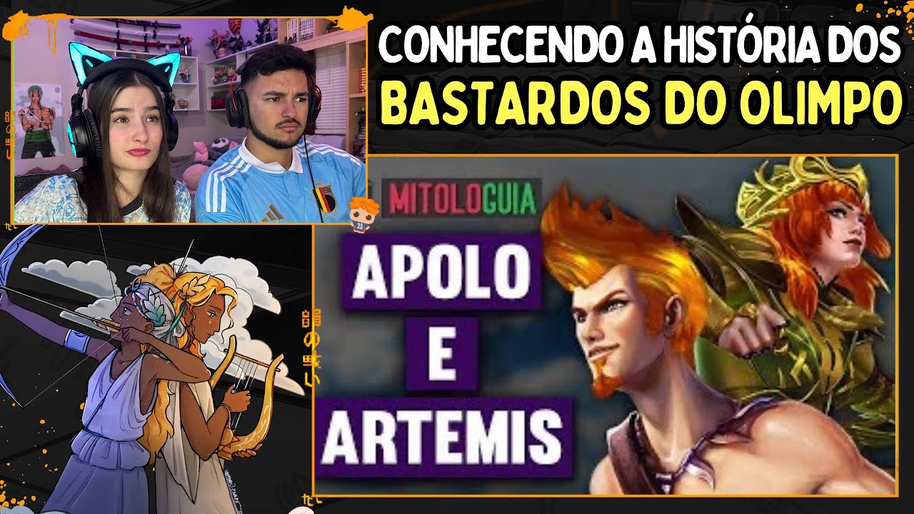 Os Bastardos do Olimpo - MITOLOGIA GREGA | Guilherme Analisa | Apenas uma Live