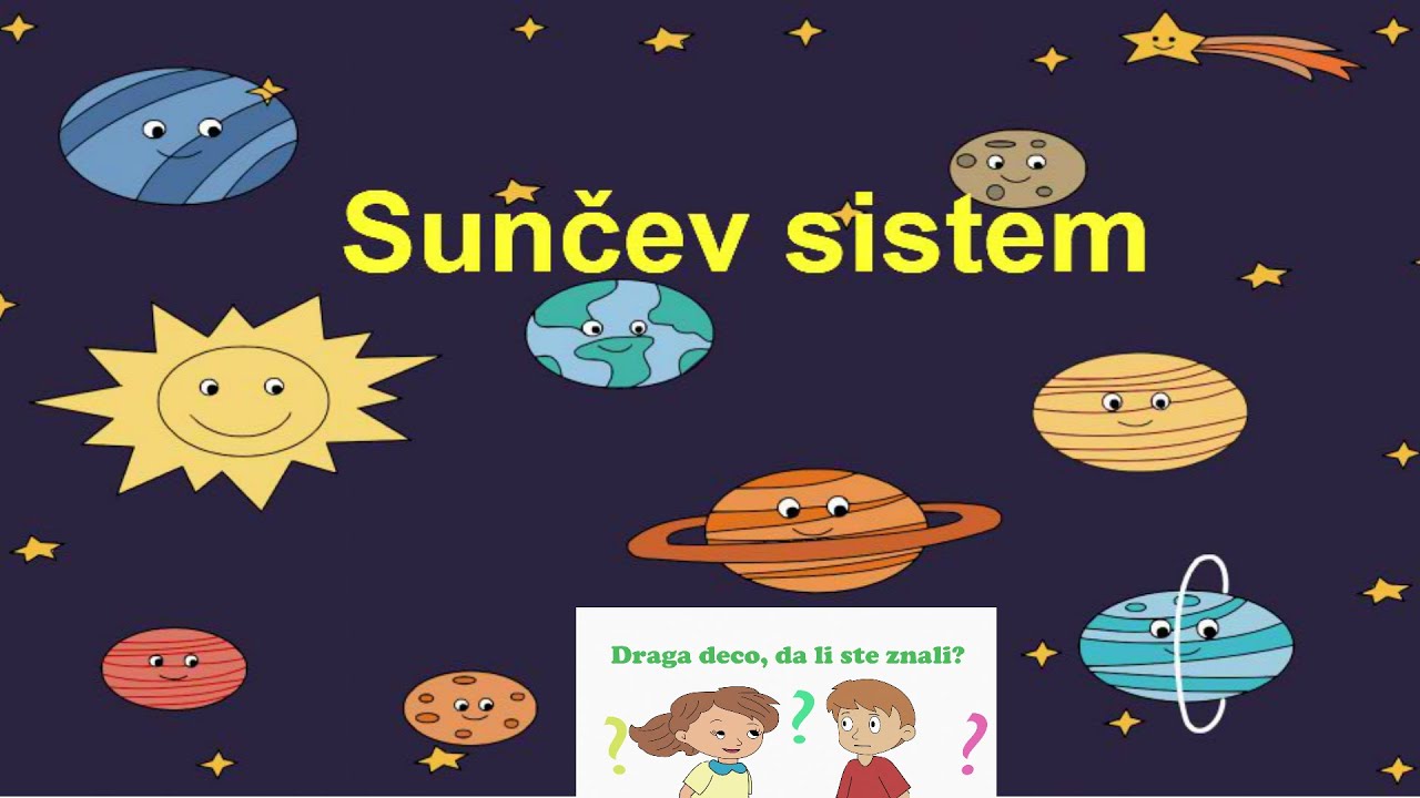 Planete i svemir – ZANIMLJIVOSTI za decu! 🌞 | Draga deco, da li ste znali?