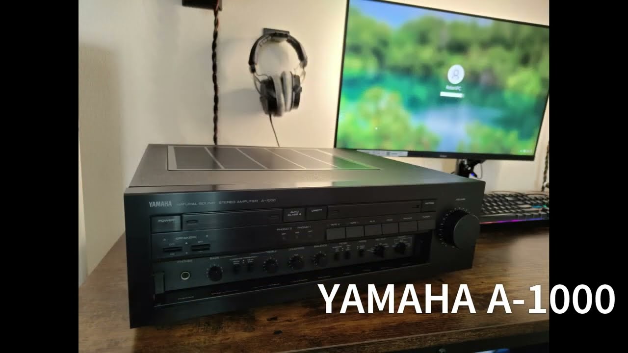 Yamaha A-1000 hi-end vintage amplifier