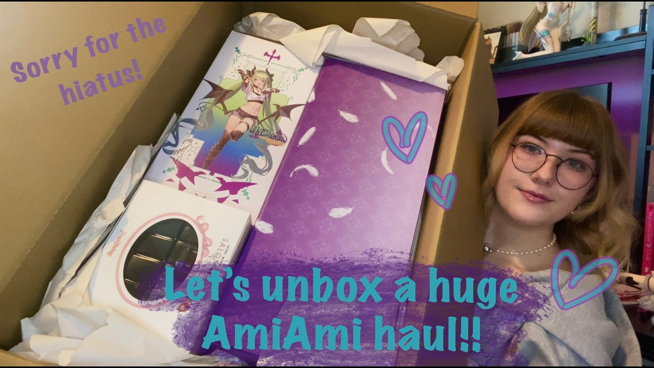 Огромная покупка на Amiami! Давайте пообщаемся и распакуем несколько фигурок.