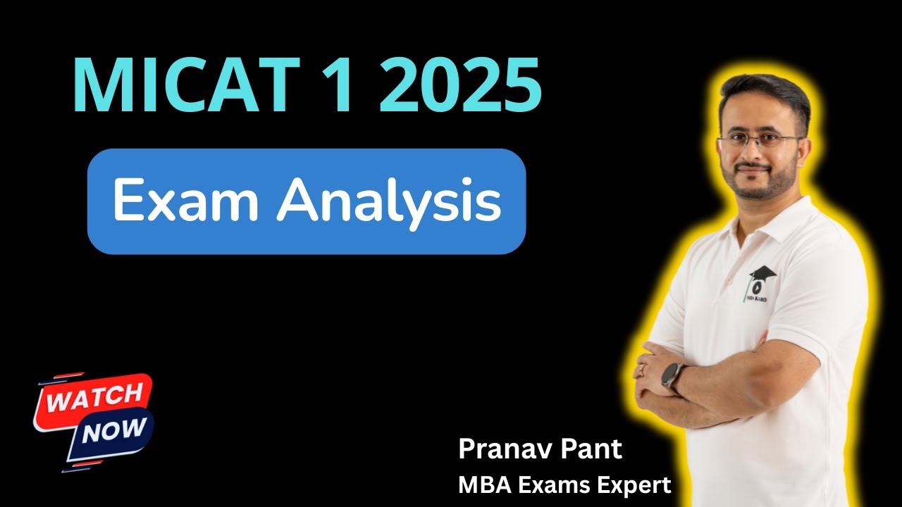MICAT 1 2025 Exam Analysis | New Pattern | Difficulty Level | Expected Cutoffs