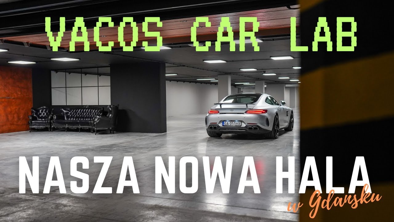 PRZENOSIMY SIĘ POD ZIEMIĘ! NASZA NOWA HALA | VACOS CAR LAB 2.0