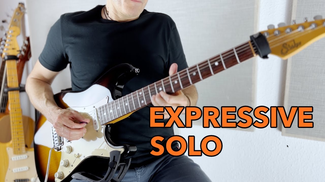 Melodic Electric Guitar Solo &ndash; Expressive Vibe