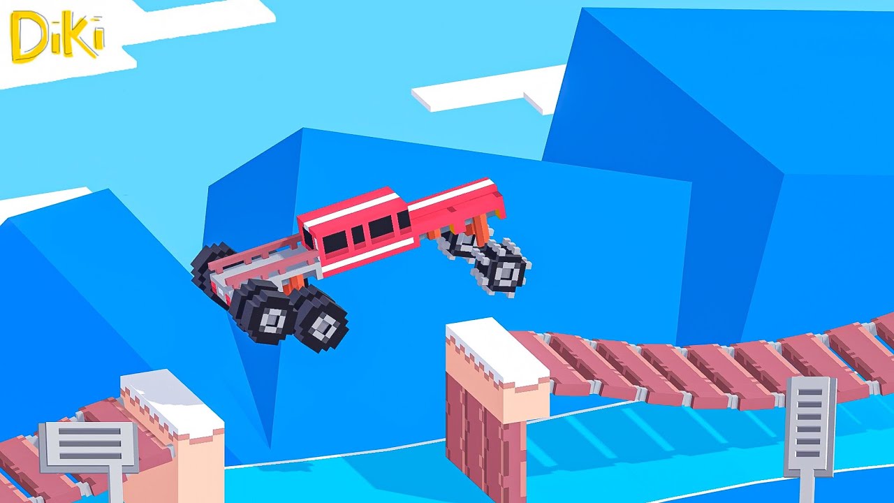Fancade Gameplay - the truck carries high wheels