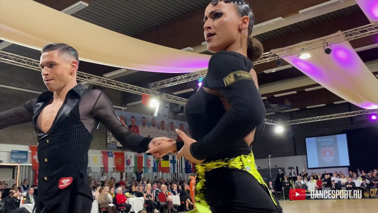 Moldovan Paul - Tatar Cristina ROU | Cha Cha Cha | WDSF WO Latin | Antwerp Diamond Cup 2020