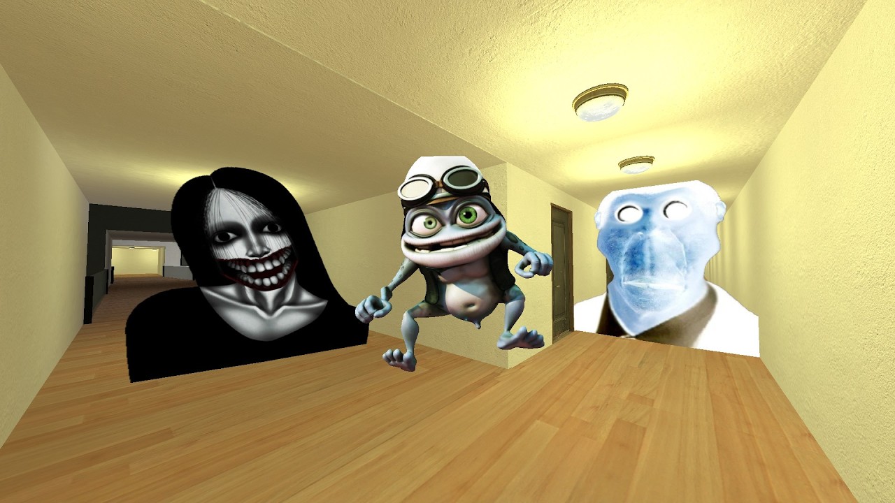 fire in the hotel crazy frog obunga and yyy ctp alliho in gmod #nextbot#bizcochitogmod