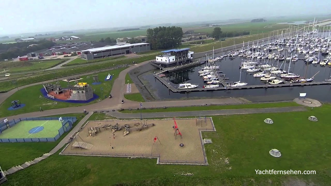 Texel Oudeschild by air - by Yachtfernsehen.com